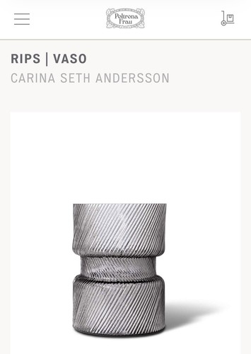 Poltrona frau vaso rips - poltrona,