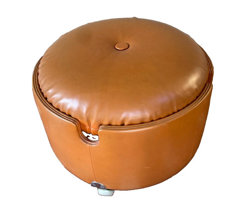Pouf orange luigi massoni - orange, per